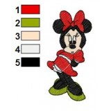 Minnie Mouse Embroidery 9